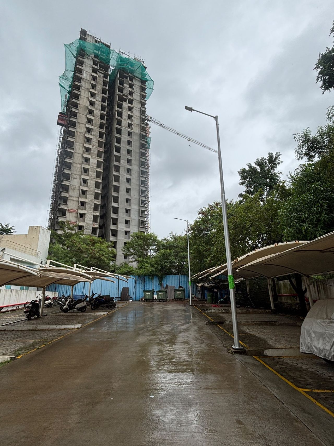 Construction progress 1