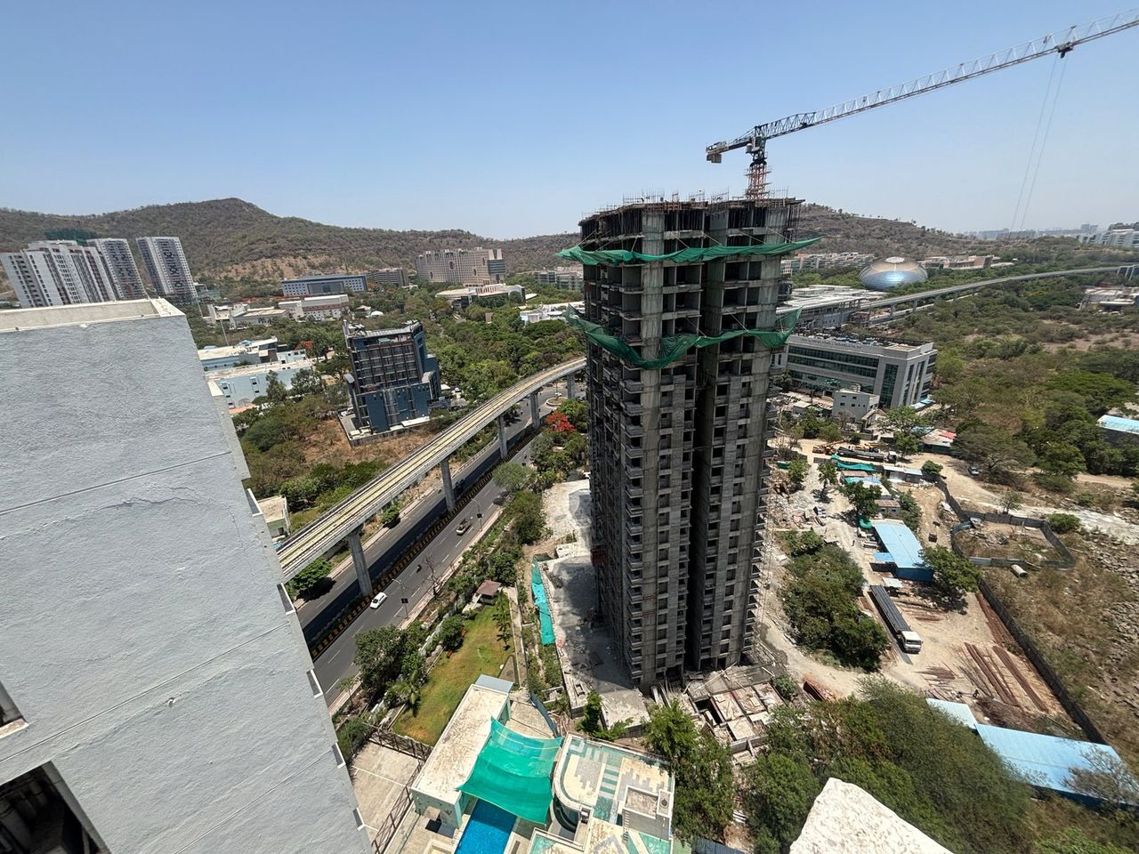 Construction progress 5