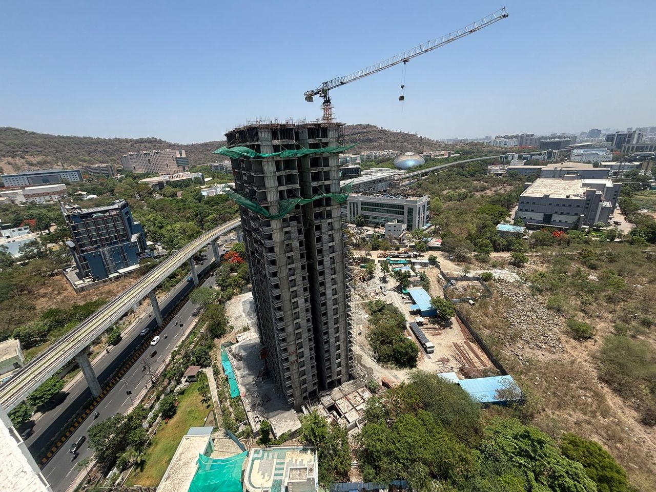 Construction progress 6